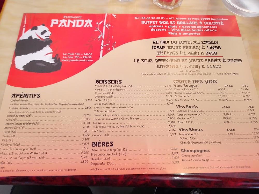 Panda wok - Menu Image 3
